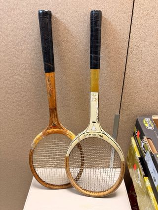 Raquetas Tenis Madera Vintage Años 50-60