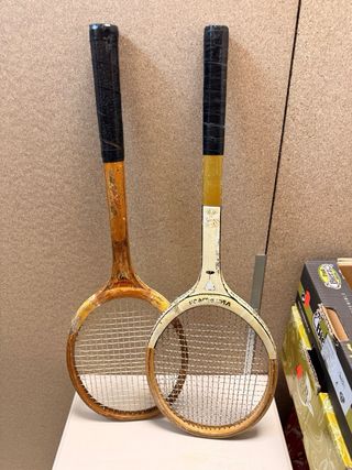 Raquetas Tenis Madera Vintage Años 50-60