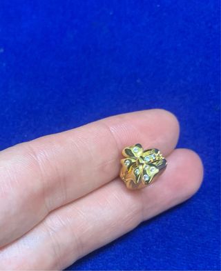 Charm Clip seguridad Lazo Dorado Pulsera pandora