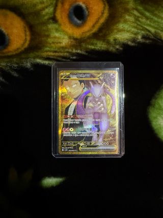 Carta Pokémon Mewtwo EX Giovani