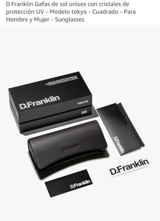 Gafas de sol D.Franklin Tokyo Negras