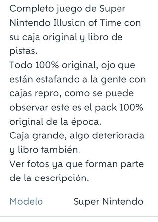 Super Nintendo Illusion of Time PAL