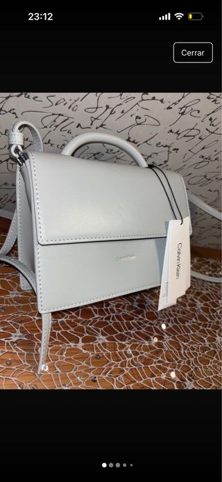 Bolso Calvin Klein Gris