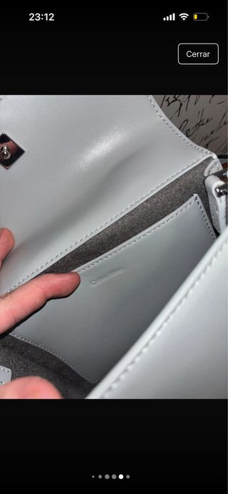 Bolso Calvin Klein Gris