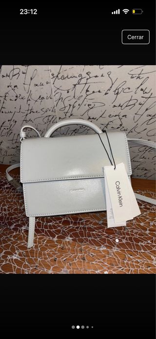 Bolso Calvin Klein Gris