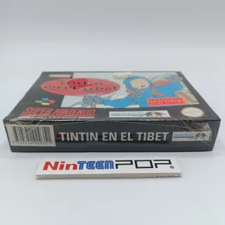 NUEVO Tintín en el Tíbet Super Nintendo