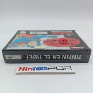 NUEVO Tintín en el Tíbet Super Nintendo