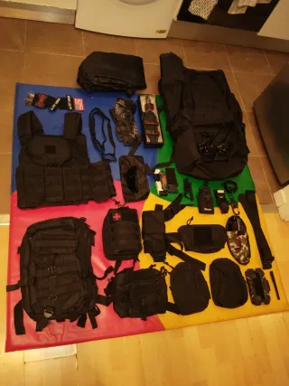 Equipo Táctico Militar Airsoft Pinball