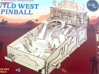 Puzzle 3D Mecánico Wild West Pinball (Sellado)