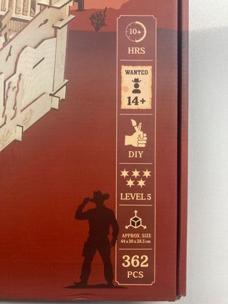 Puzzle 3D Mecánico Wild West Pinball (Sellado)