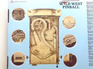 Puzzle 3D Mecánico Wild West Pinball (Sellado)