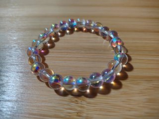 Bracciale Quarzo Aura 8mm Misura 16