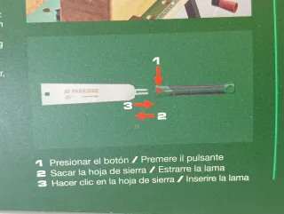 Sierra Japonesa PARKSIDE