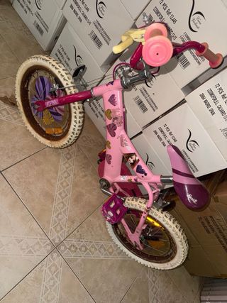 Bicicleta infantil rosa