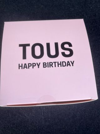 Joyero Tous Beige y Dorado