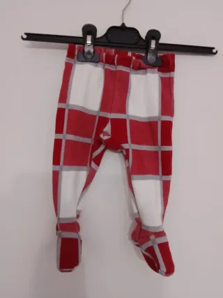 Tutina bimbo a quadri rossa e bianca