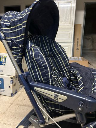 Silla de paseo reclinable y plegable