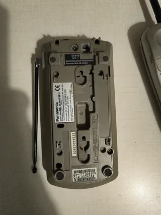 Teléfono Inalámbrico Panasonic Plata