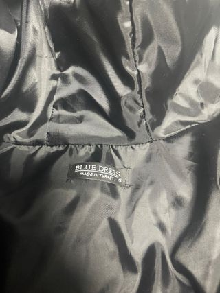 Cazadora negra BLUE DRESS Talla S