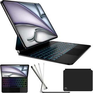 NUFLAZ Teclado funda  iPad Air 13 Pulgada (M2/M3)