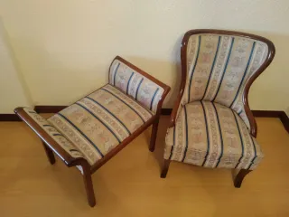 Conjunto Butaca y Descalzadora