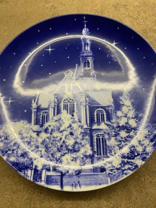 Set 3 piatti Limoges porcellana