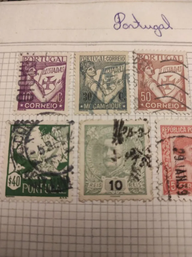 Francobolli antichi Venezuela e Portogallo - Scegli