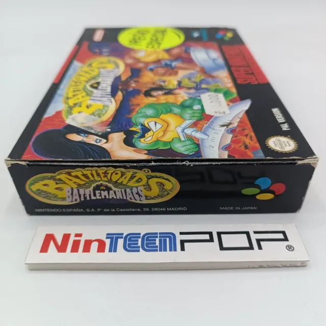Battletoads in Battlemaniacs Super Nintendo