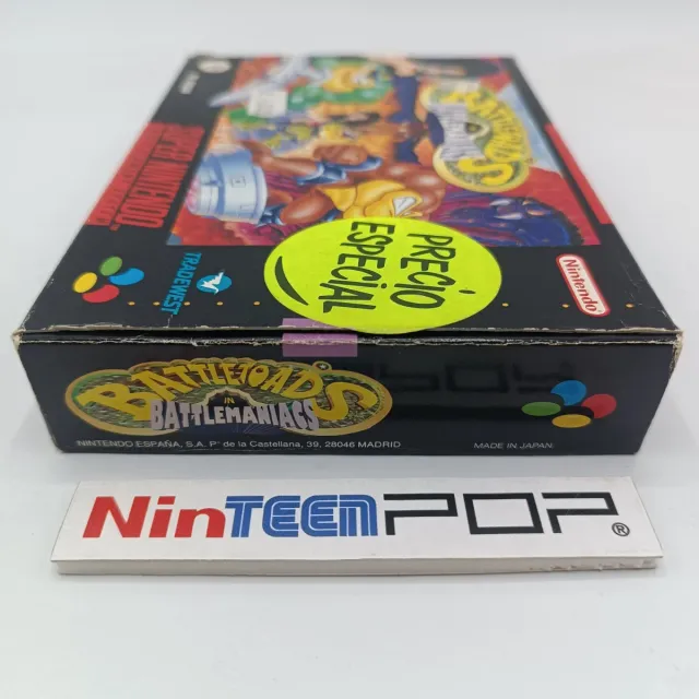 Battletoads in Battlemaniacs Super Nintendo