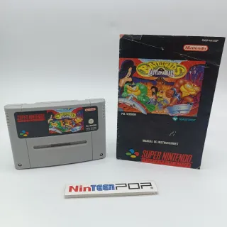 Battletoads in Battlemaniacs Super Nintendo