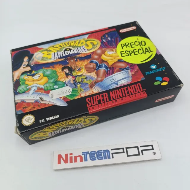 Battletoads in Battlemaniacs Super Nintendo