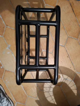 Portapacchi bici nero