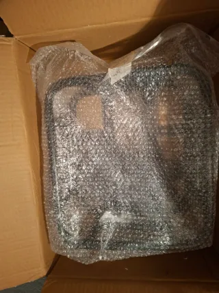 Portapacchi bici nero