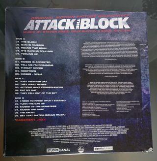 Vinilo BSO Attack The Block "Glow in the Dark"