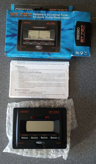 Afinador Seiko ST737 Guitarra y Bajo