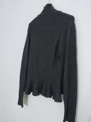 Giacchettina donna grigia con volant