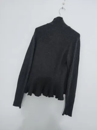 Giacchettina donna grigia con volant