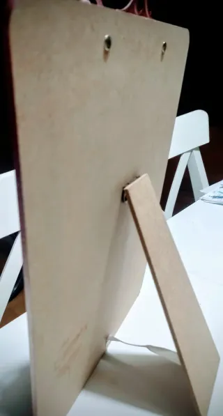 Portafotos Stradivarius rosa metalizado 32x22.5