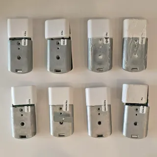 8 ripartitori di calore B METERS per termosifoni