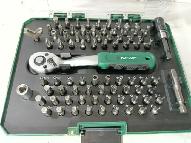 Set 81 Piezas PARKSIDE Carraca