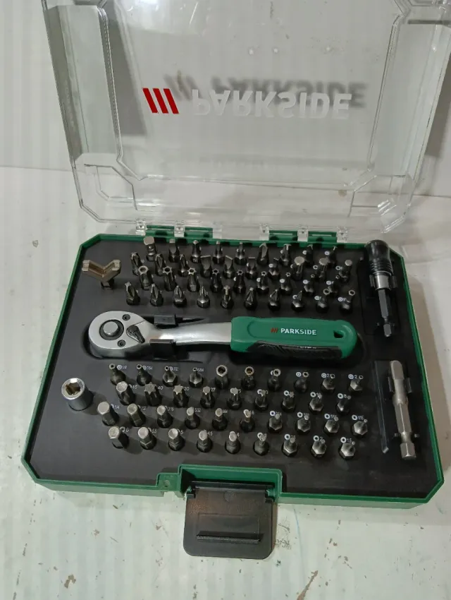 Set 81 Piezas PARKSIDE Carraca