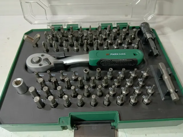 Set 81 Piezas PARKSIDE Carraca