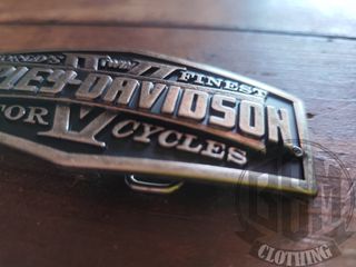 Fibbia Harley Davidson Motor Cycles