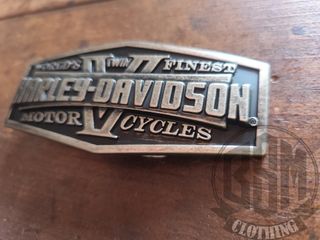 Fibbia Harley Davidson Motor Cycles