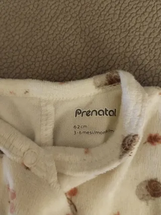 2 tutine ciniglia 62cm fagottino e Prenatal