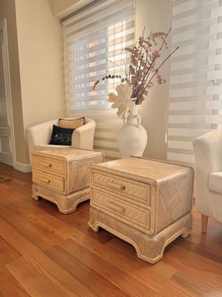 Pareja Mesitas Noche Vintage RECOGIDA EN BANYERES