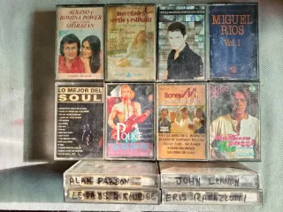 Lote 10 Cintas Cassette Música Variada