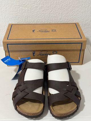 Sandalias Hawkins Piel Marrón Talla 39