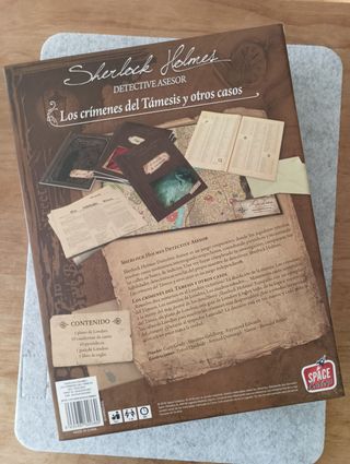 Gioco da tavolo cooperativo Sherlock Holmes Detective Asesor