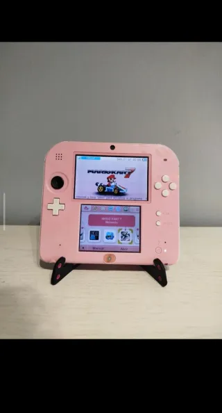 Nintendo 2DS Custom (CFW Luma) + R4 + Cargador
